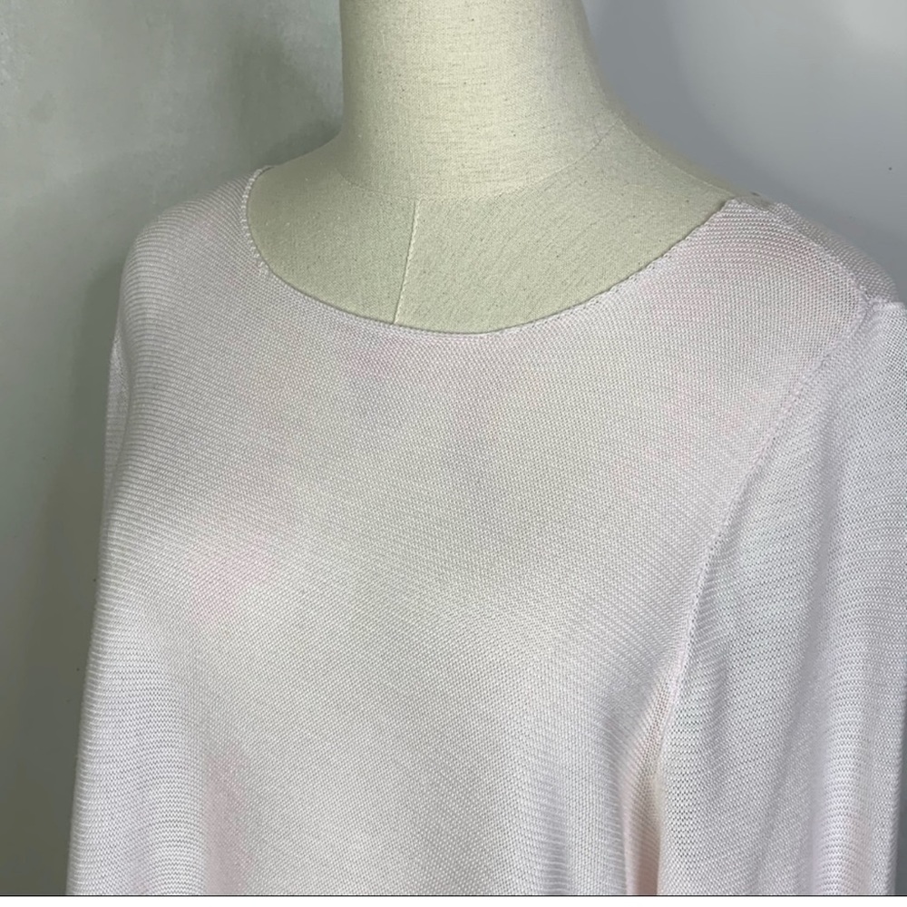 Eileen Fisher XL Waffle Knit Pullover Top 2000 - Picture 7 of 8